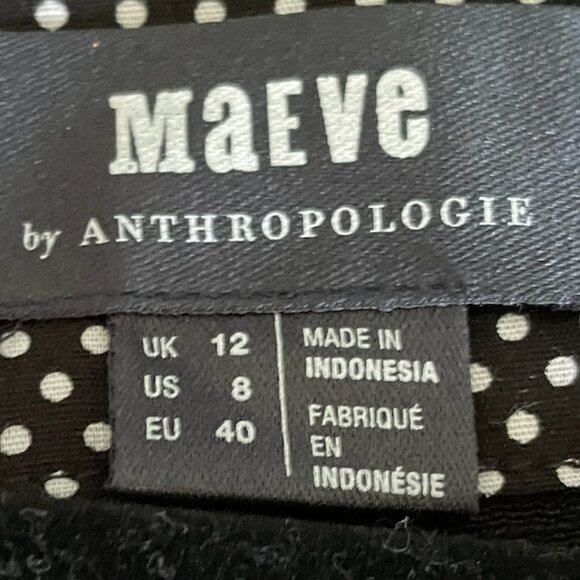 Maeve Wide Leg Black Jumpsuit - Picture 4 of 6